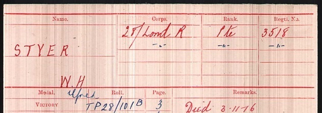 Wilfred Henry Styer