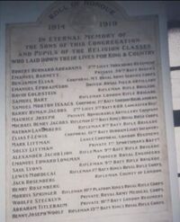 Roll of Honour 