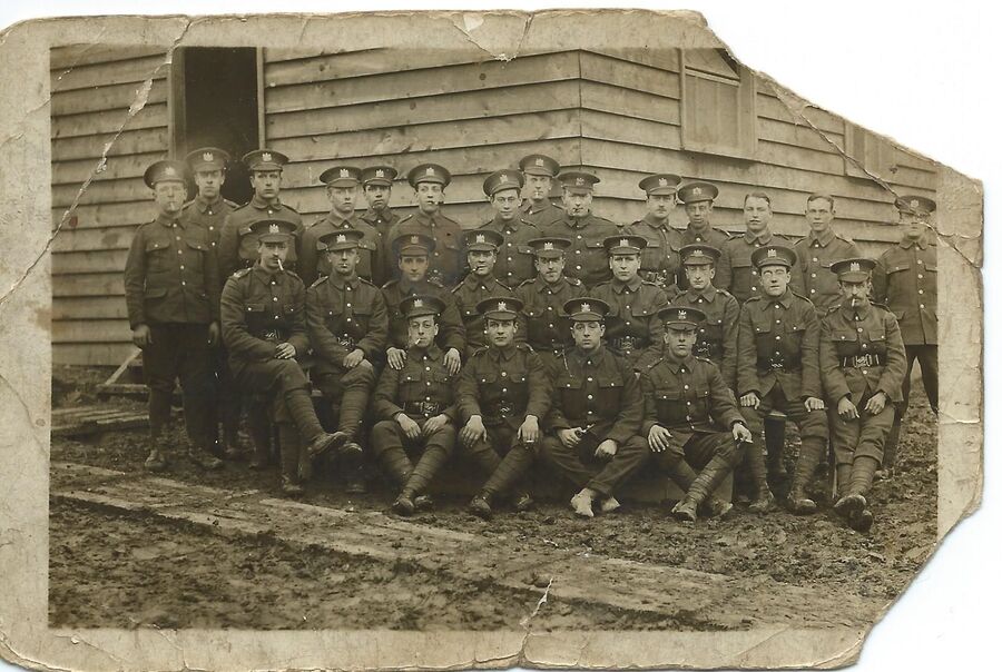 Syndey Cohen with his regiment