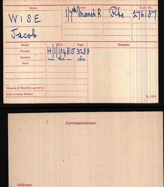 Medal card