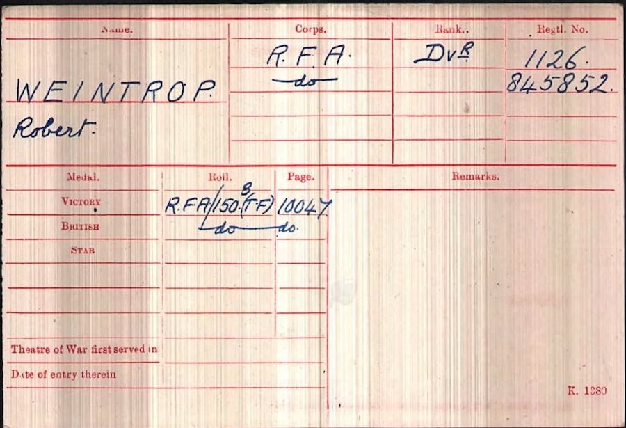 Military Record