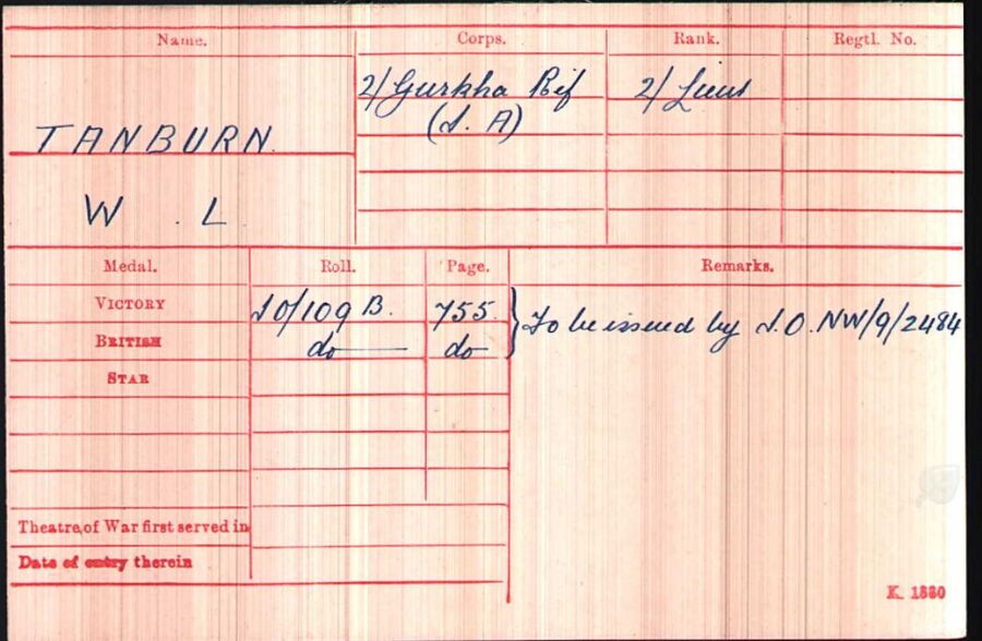 Medal card