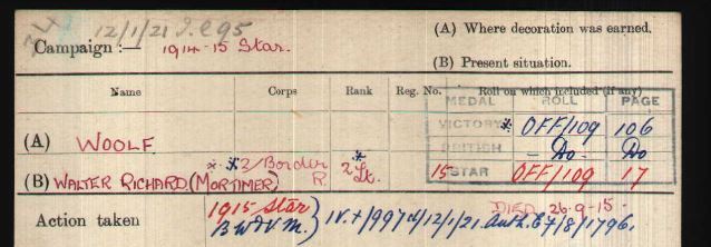 Walter Richard Mortimer Woolf