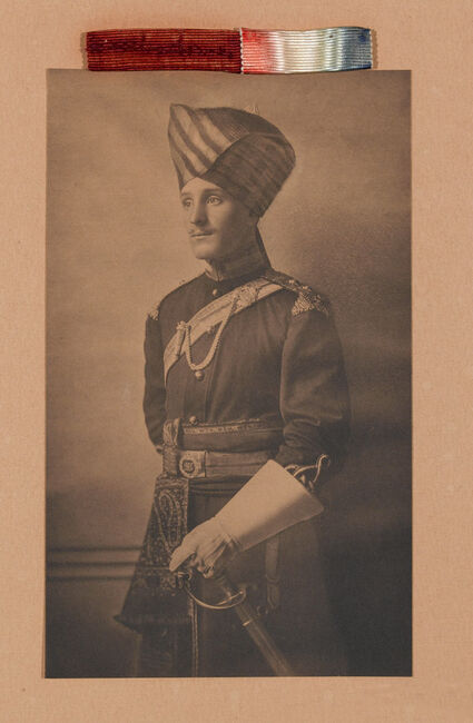 Lieutenant Frank de Pass in Uniform