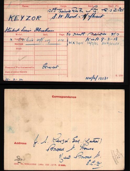 Medal card