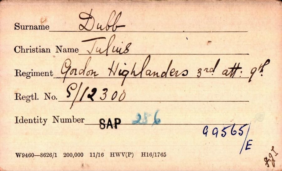 Military Record
