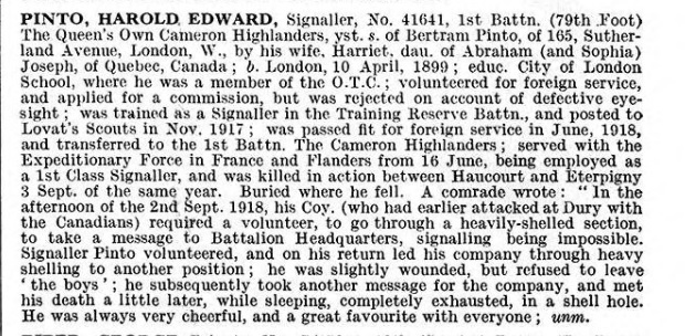 Military Record