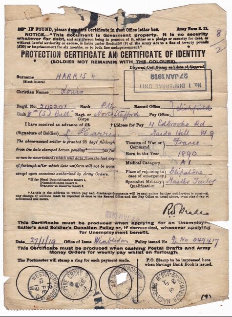 Military ID record