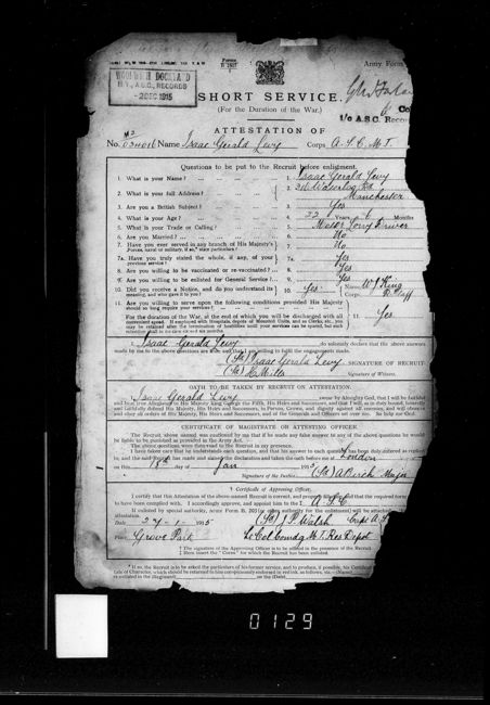 Military Record