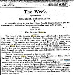 Jewish Chronicle 22 Nov 1918