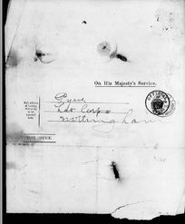 Post office slip