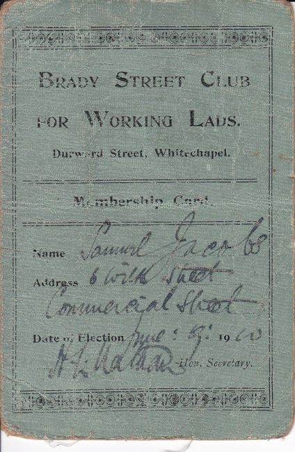 Brady Street Club Book 