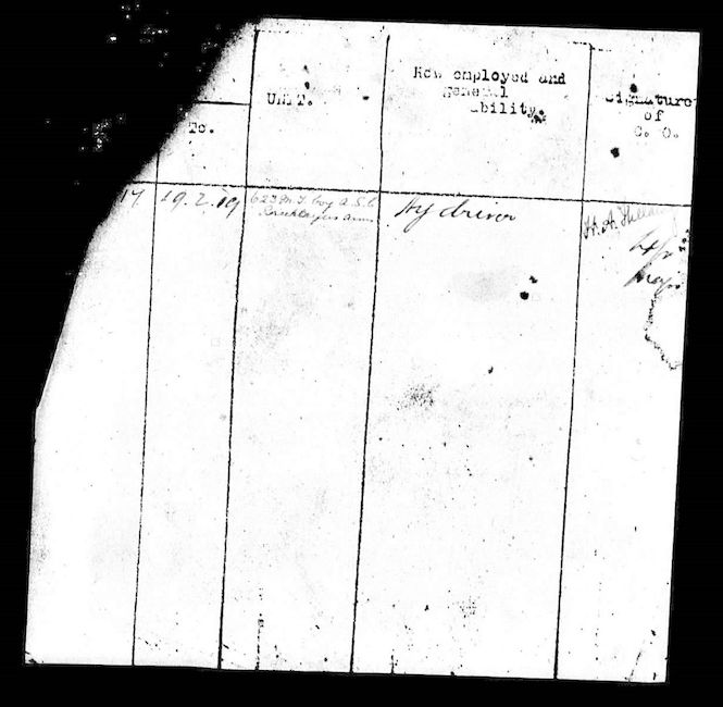 Military Record