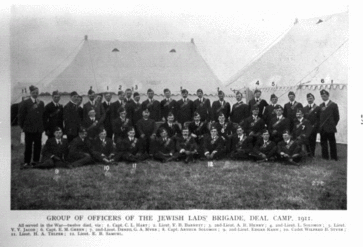 Jewish Lads' Brigade 1911