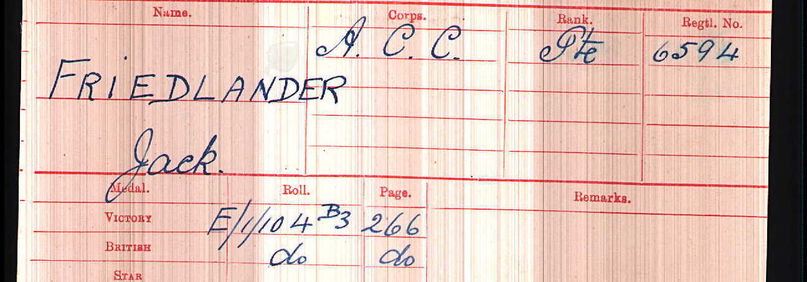 Jack Friedlander