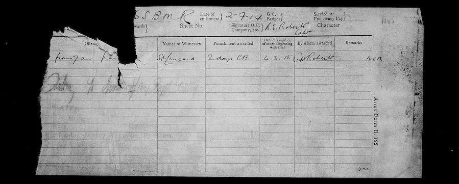 Military Record