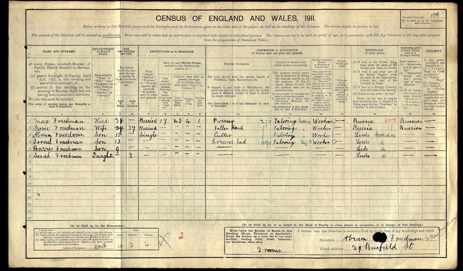 1911 Census