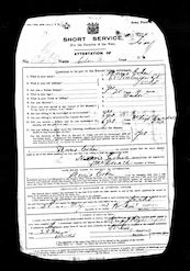 World War I Service Record