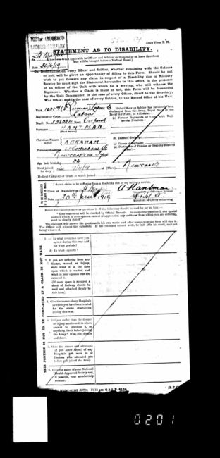 Military Record