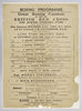 Boxing Programme for the Great Boxing Contests in aid of British Red Cross and Jewish Comfort Fund. ©Jewish Museum London/Jewish Military Museum