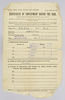 Certificate of Employment of Driver Mark Kirstein. ©Jewish Museum London/Jewish Military Museum
