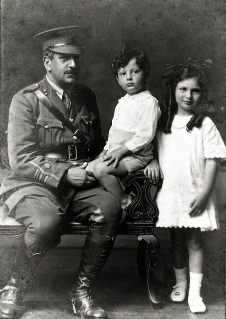 Edward and his two children