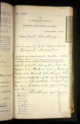 Bernard's fathers' naturalisation papers