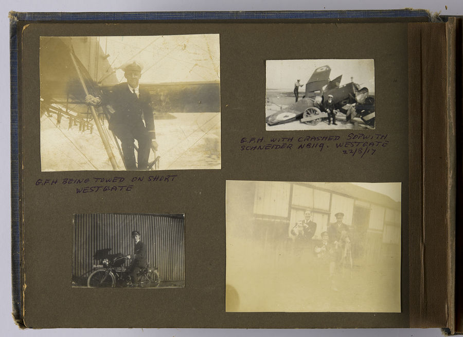 Photograph album containing photographs taken by Gordon Hyams D.F.C., mostly in Egypt during 1917. ©Jewish Museum London/Jewish Military Museum	