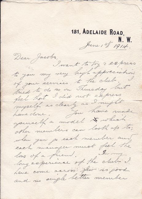 Brady Street Club - Letter from Richard (1)