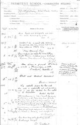 Report Card, Parmiter's School