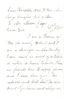 First page of letter to Mr Mazin