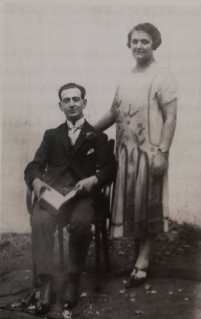 Aaron and wife Bessie