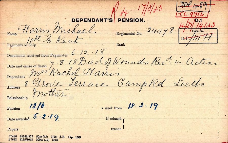 War Pension