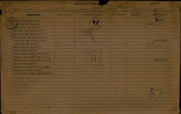 Canadian army records