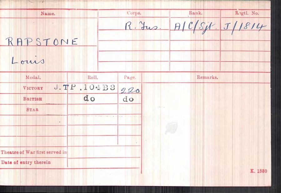 Military Record