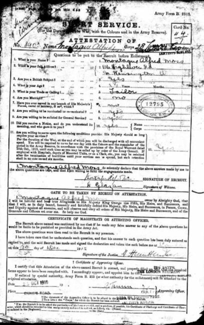 Service forms