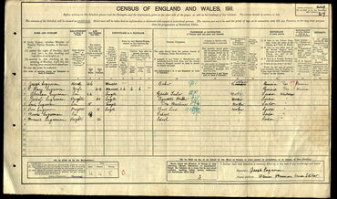 1911 Census of England and Wales