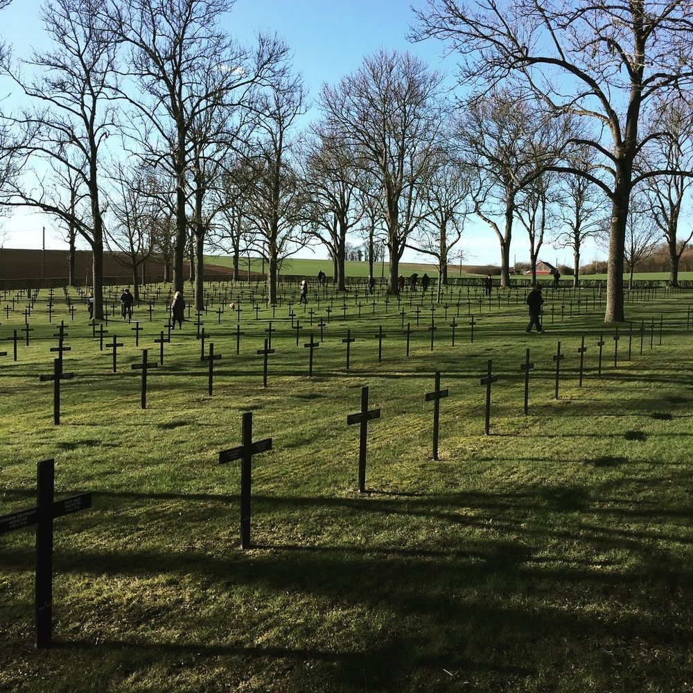 Friecorp Cemetery, April 2018.