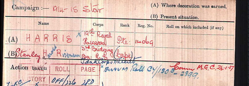 Stanley Harold Riseman Harris