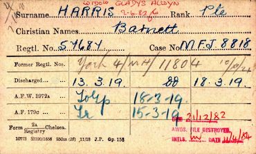 Military Record