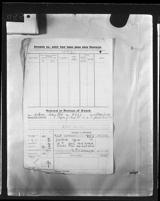 Military Record