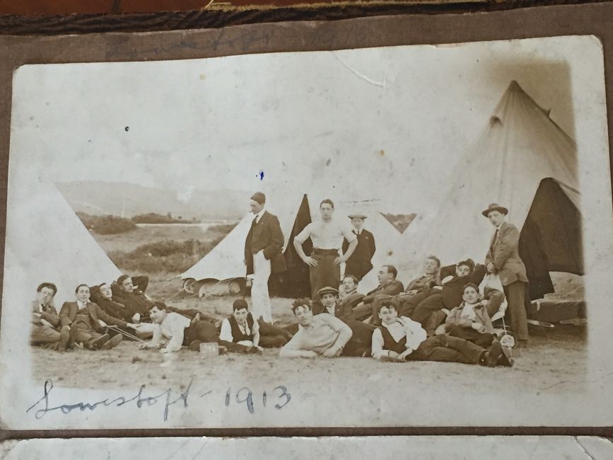 1913 JLB Camp - Standing left