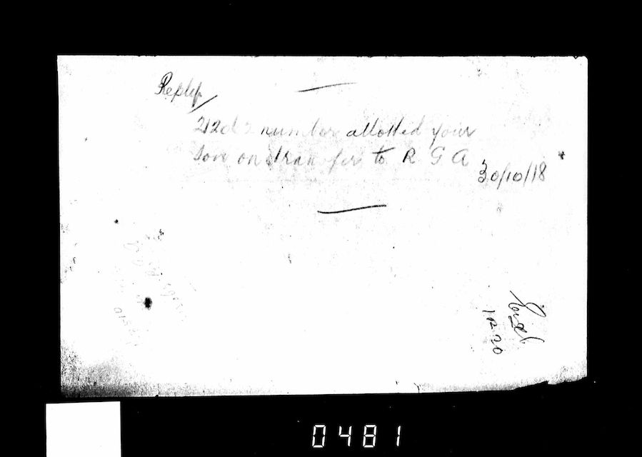 Military Record