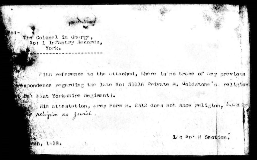 Reply to mother's letter