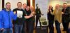 Three generations of the Loofe family together with Louis who served in the RAF