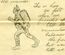 Illustrated letter, Rifleman Barney Griew, 6th March 1915