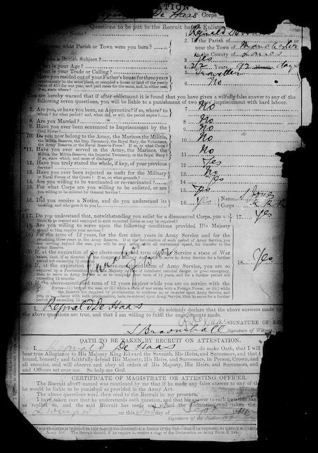Service papers