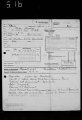 Pensioner's Record Card