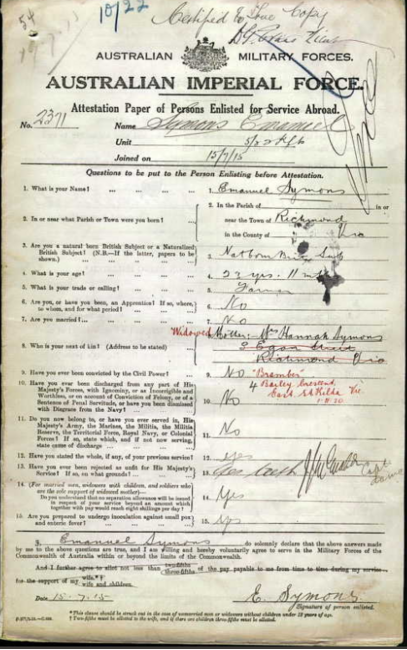 Registration documents