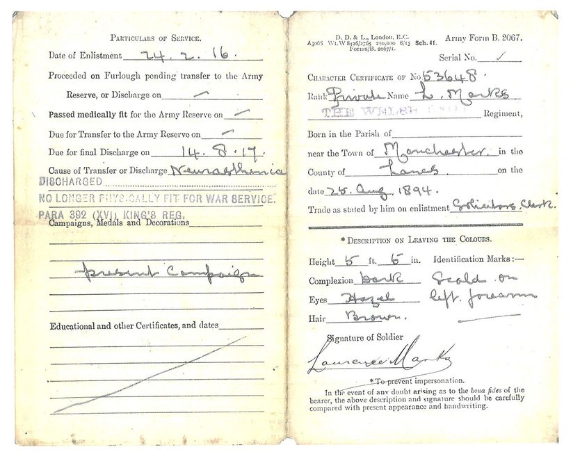 Discharge Papers